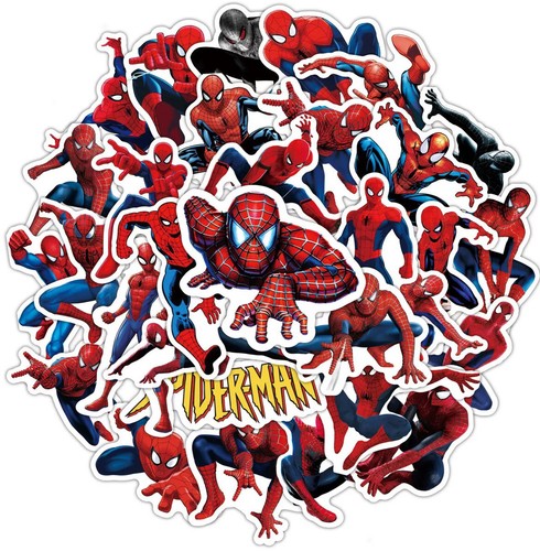 Marvel stickers hydro - stickers, flask
