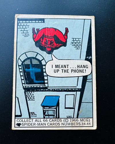 1966 mcg marvel spider man - marvel, spider-man