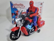 Spiderman Figure & Motorbike