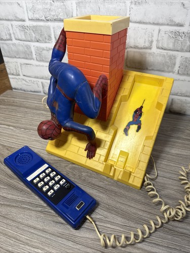 Vintage spiderman phones 1984 - spiderman,