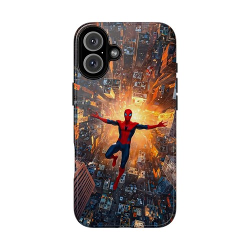 Spider man city fall - city,