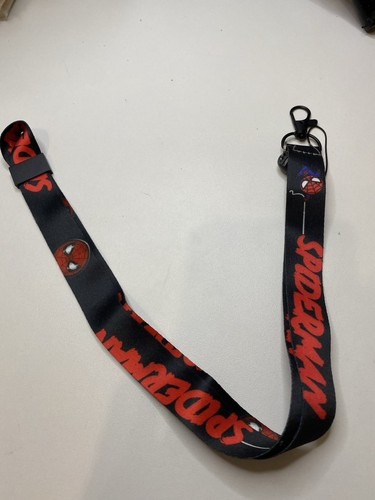 Spider man lanyard with - spider-man,