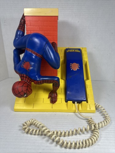 Spider man vintage telephone - vintage,