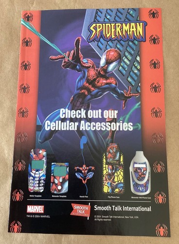 Spiderman cell phones 2004