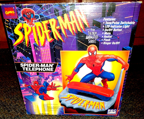 Spider man landline telephone - landline,