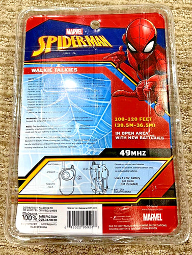 Marvel spider man - marvel, walkie