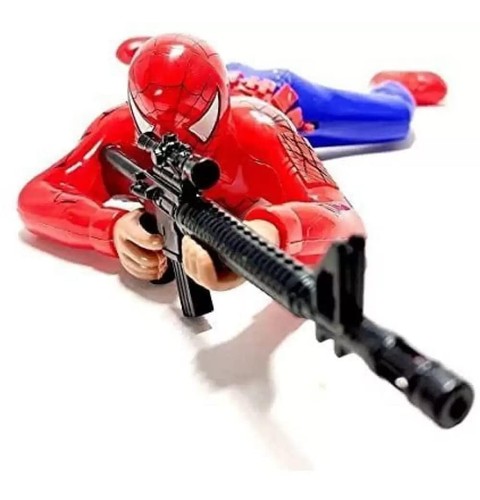 Crawling superhero spider man - crawling,