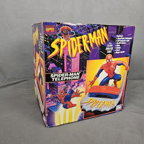 Vintage spider man - vintage, telephone