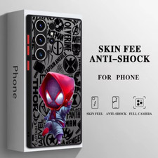 Deadpool Spiderman Matte Phone