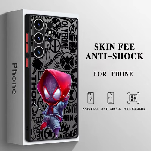 Deadpool spiderman matte phone - spiderman,