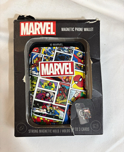 Marvel magnetic phone wallet - magnetic,