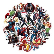 50pc MARVEL Stickers SPIDERMAN